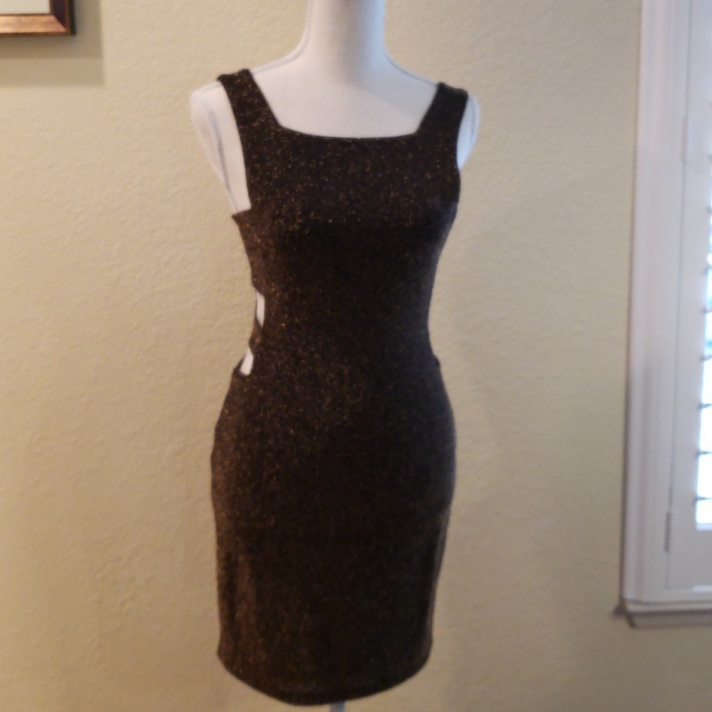 BONGO NWOT black party dress Sz S